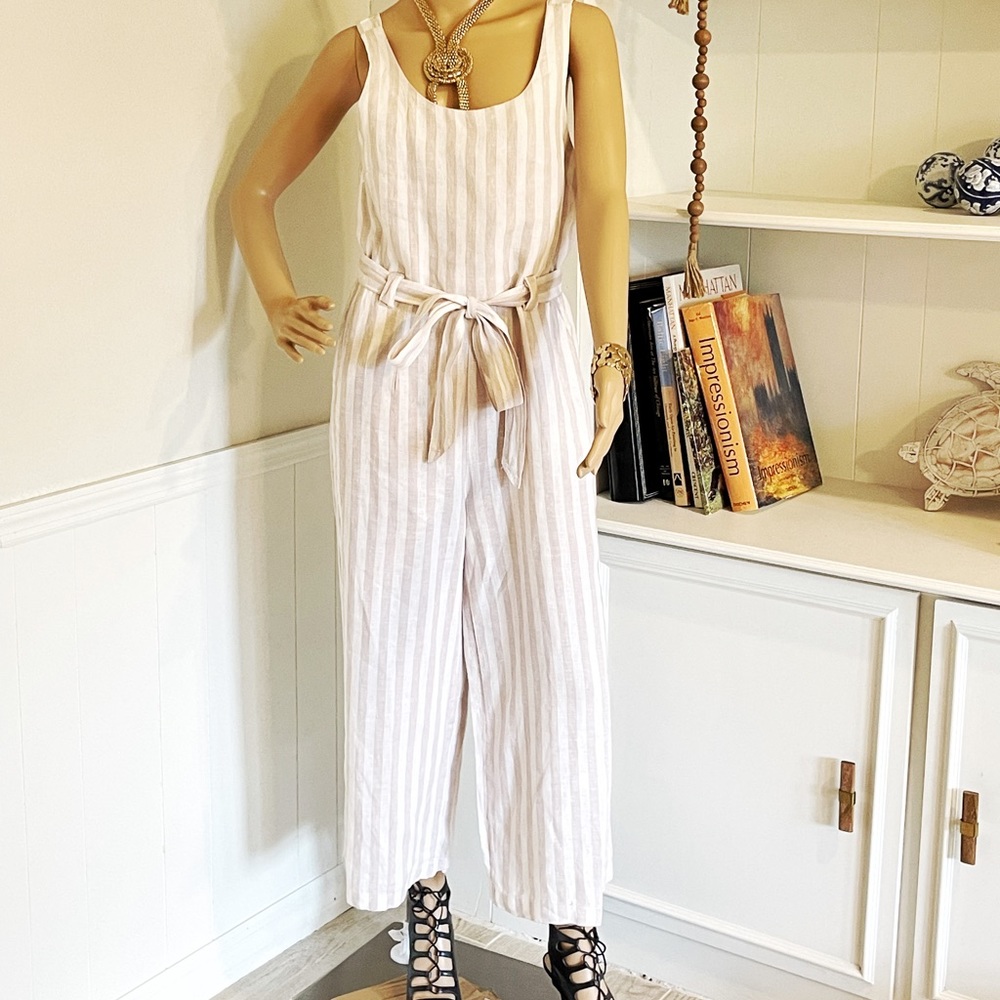 Rachel Zoe Linen Jumpsuit